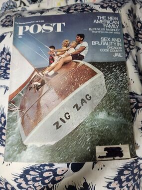 Vintage  July 13, 1968 The Saturday Evening Post Magazine